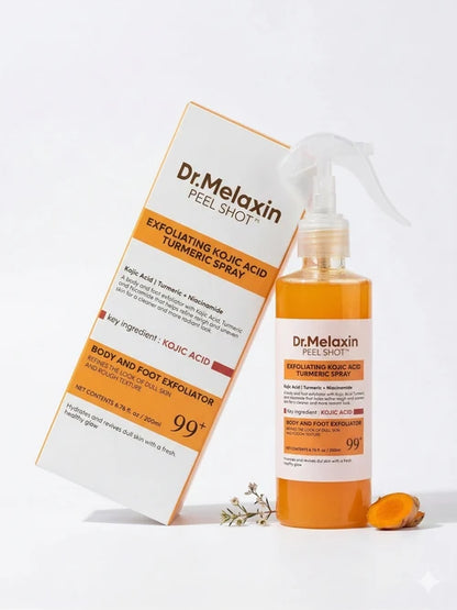 Spray exfoliante corporal