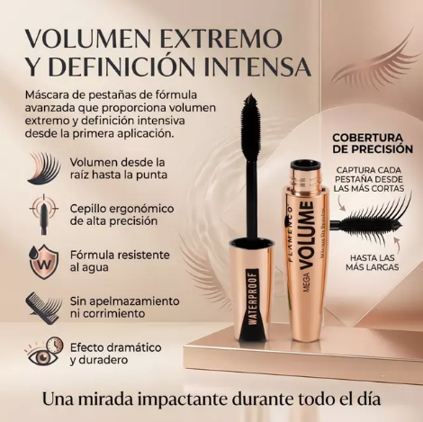 Flamenco Mega Volumen Waterproof (2U)